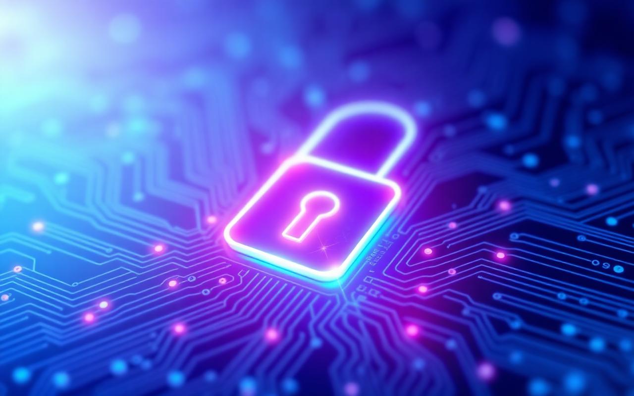 Cybersecurity illustration